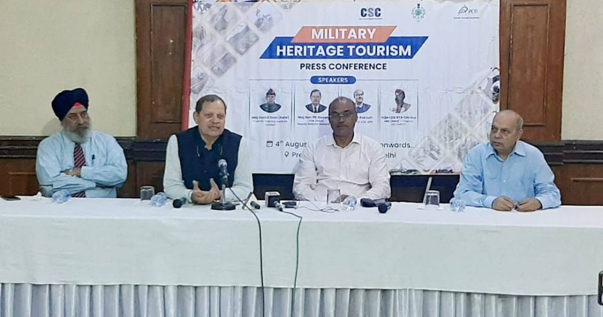 USI in collaboration with CSC-e-Governance and PCTI to facilitate the military heritage tourism